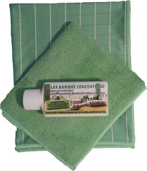 B) Bamboe voordeel starter set (groen)