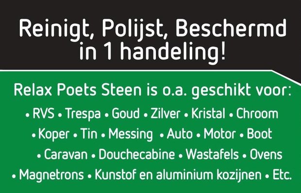 gebruiksaanwijzing poetsteen witte